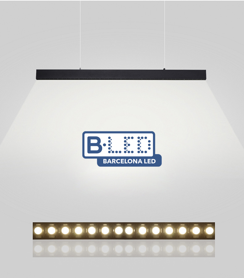 Lampe suspendue 120cm UGR 16 barcelona led